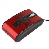 Red Optical Mouse PS/2